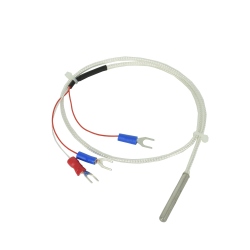 PT100 Temperature Sensor with 0.5 m Cable, 0.1 Accuracy