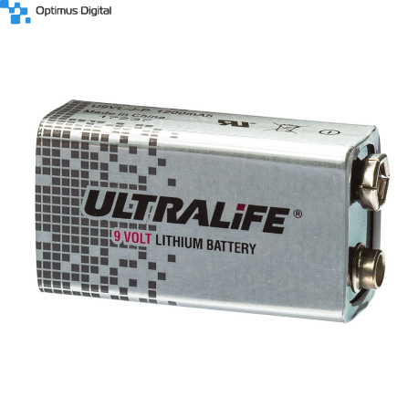 9V Ultralife Lithium