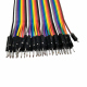 15 cm 40p Male-Male Wires (rusty pins)