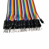 15 cm 40p Male-Male Wires (rusty pins)