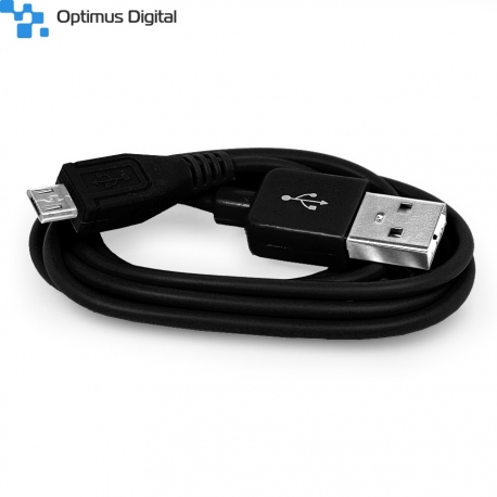 Micro USB 1 m Black Cable
