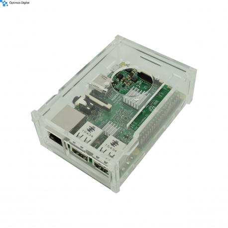 Raspberry Pi Transparent LaserCut Case