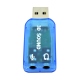 USB Sound Card 5.1 (Blue)