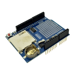 Shield Logare Date Albastru pentru Arduino