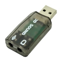 USB Sound Card 5.1 (Black)