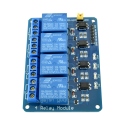 Blue Optoisolated 4 Relay Module