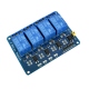Blue Optoisolated 4 Relay Module