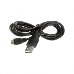 Micro USB Cable with Long Plug, 1 m, Black