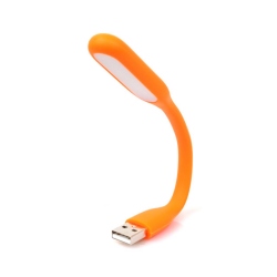 LED USB Orange Flexible Lamp