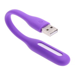 LED USB Purple Flexible Lamp