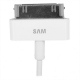 USB Cable 3 Jacks Iphone/Micro USB/Samsung