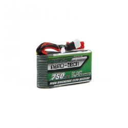 LiPo Turnigy Nano-Tech 750 mAh 1S 35-70C Battery for Walkera V120D02S / QR Infra X / QR W100S