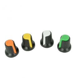 Colored Cover for Potentiometer (Black and White)