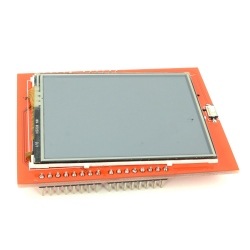 Shield pentru Arduino LCD Rosu de 2.4'' cu Touchscreen