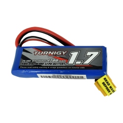LiPo Turnigy Battery Suitable for 1/16 Monster Beatle, SCT and Buggy 1700 mAh 2S 20C (7.4 V)