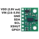 VL53L0X Distance Sensor Based On Light Speed With Tension Stabilizer