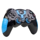 Joystick Wireless Albastru cu Negru cu Suport pentru Telefon