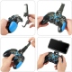 Joystick Wireless Albastru cu Negru cu Suport pentru Telefon